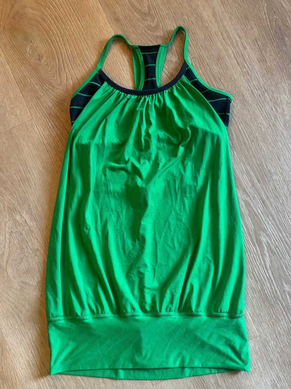 Green Racerback Women's Tank Top